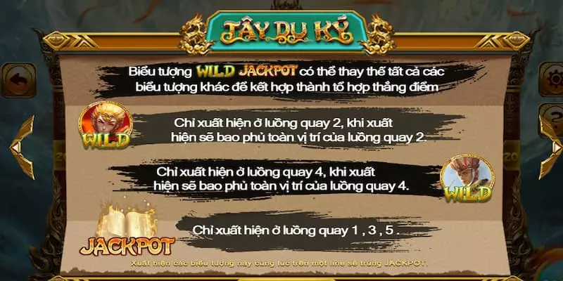 Các biểu tượng thú vị trong game Tây du ký hit Club