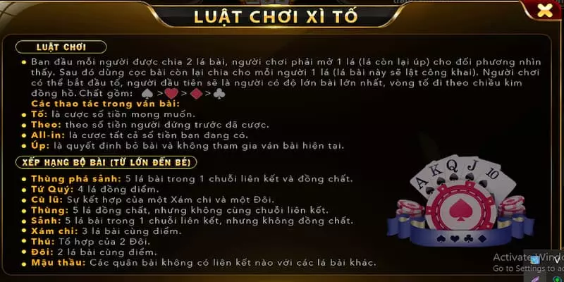 Cách chơi game bài xì tố Hit club siêu dễ