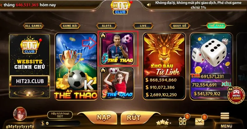 Nguyên tắc cược O Thể Thao Hit Club