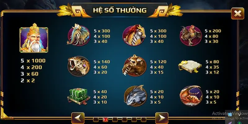 Quy định game slot Sơn tinh thủy tinh Hit Club