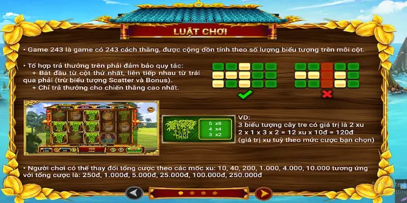 Luật chơi trong game ăn khế trả vàng Hit Club