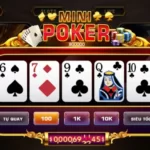 Thao tác chơi Mini Poker Hit Club cơ bản tân thủ cần biết