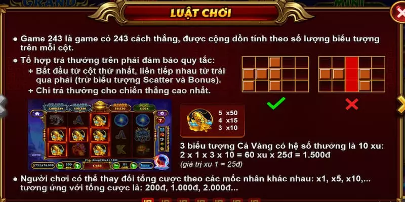 Luật chơi game nổ hũ Kho báu tứ linh Hit Club